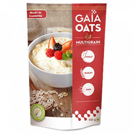 GAIA OATS MULTIGRAIN POUCH 500GM